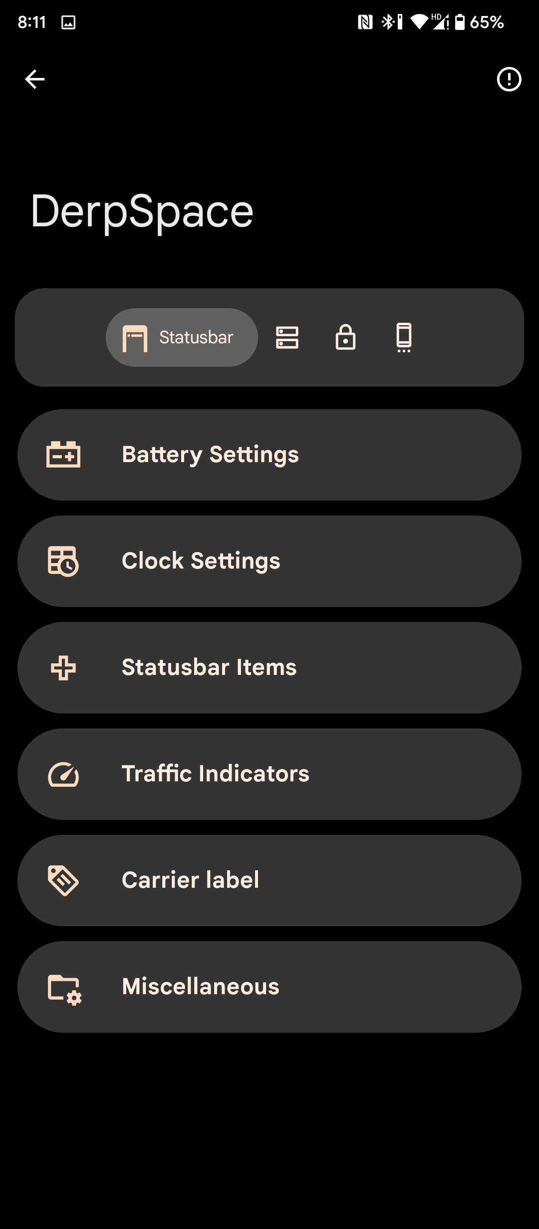 Customizations 1