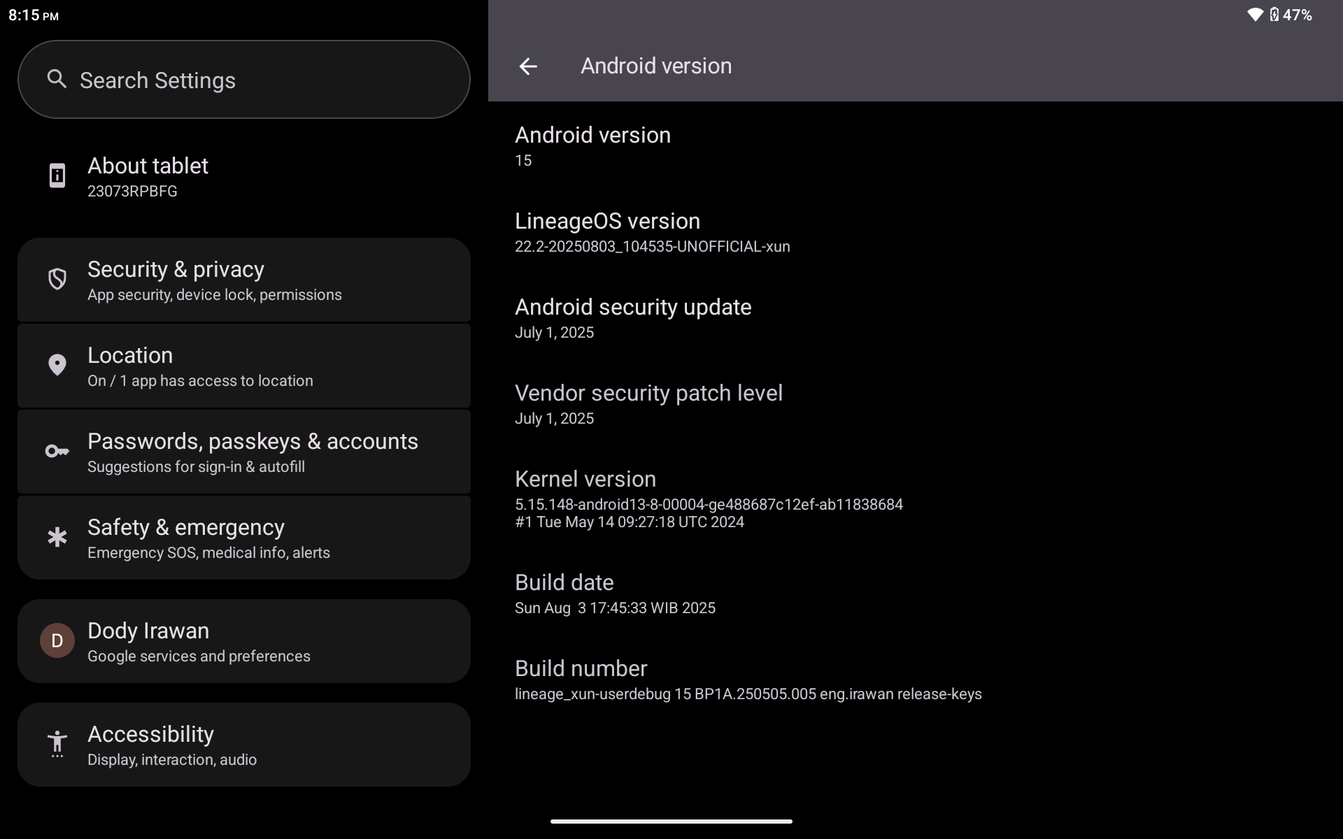 About Phone