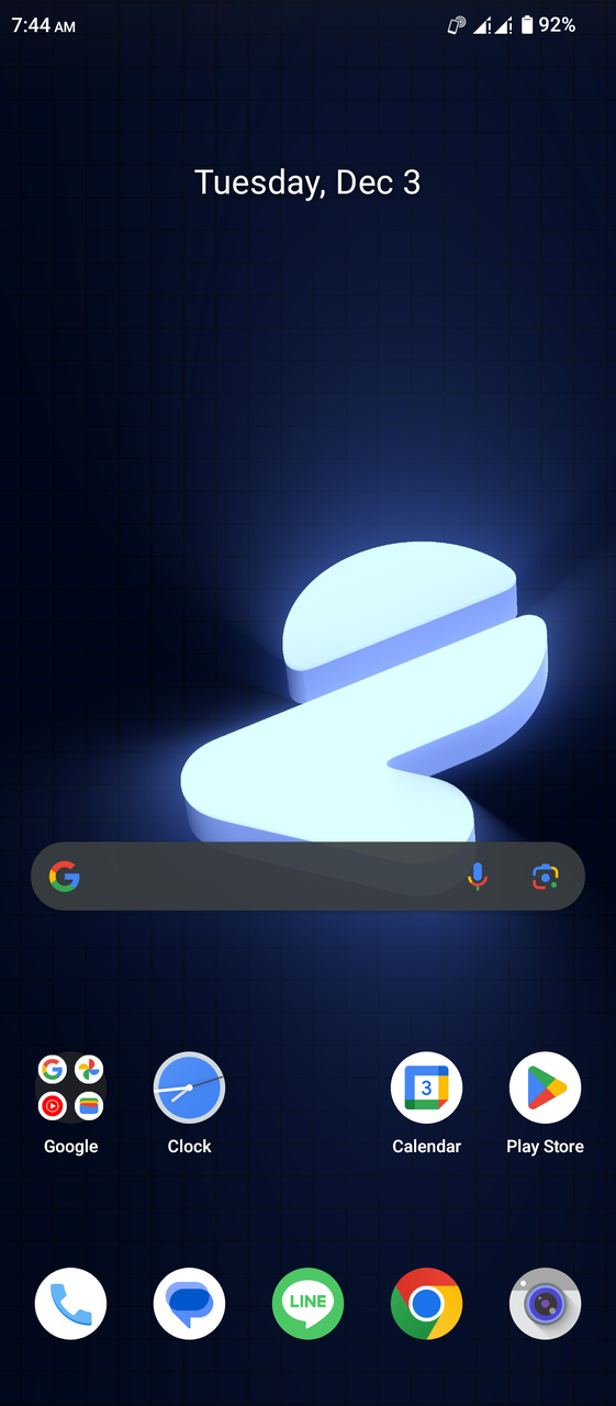 Home Screen