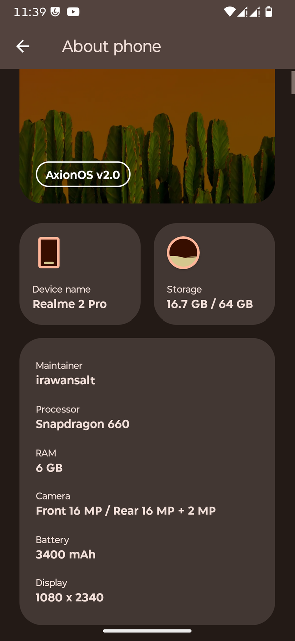 About Phone