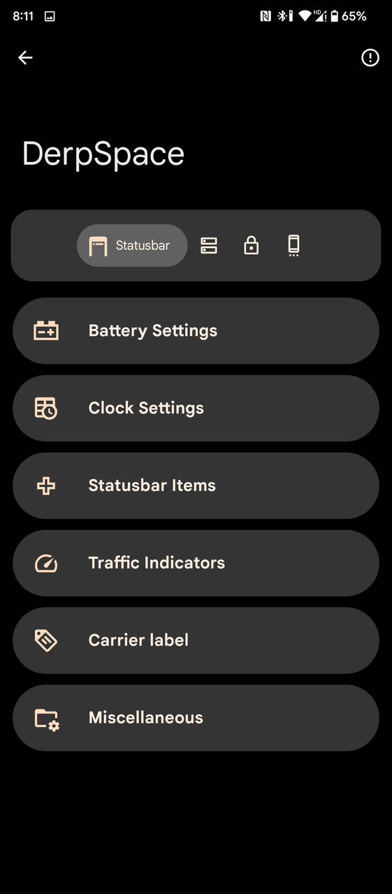 Customizations 1