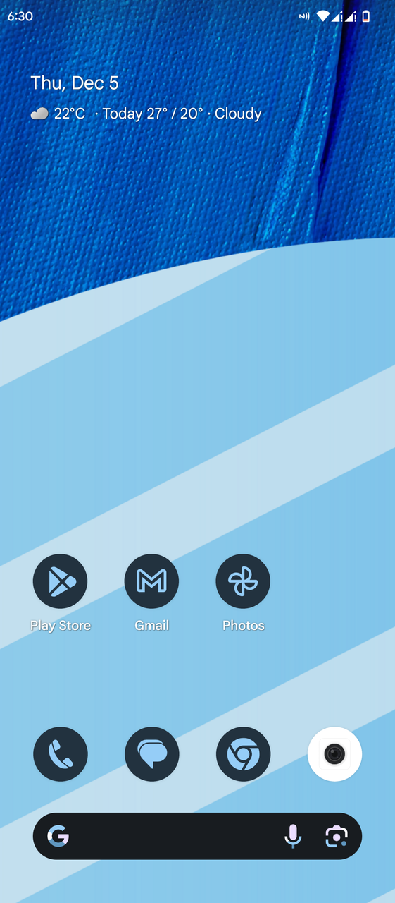 Home Screen