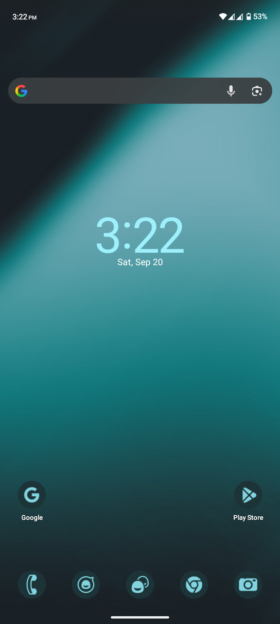 Home Screen