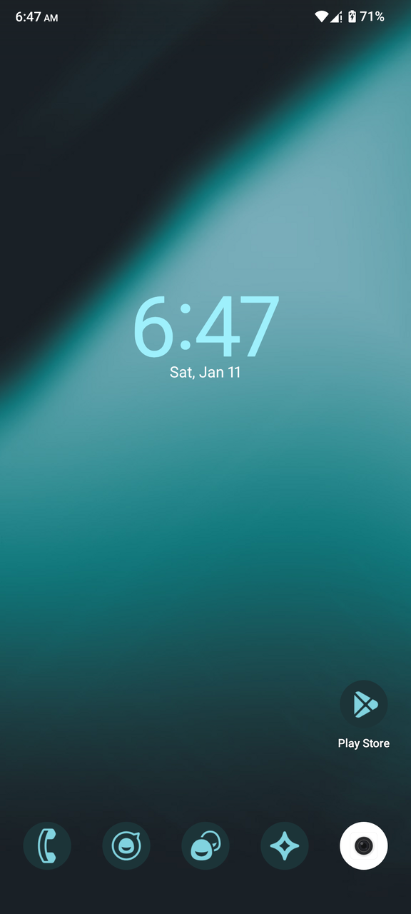 Home Screen