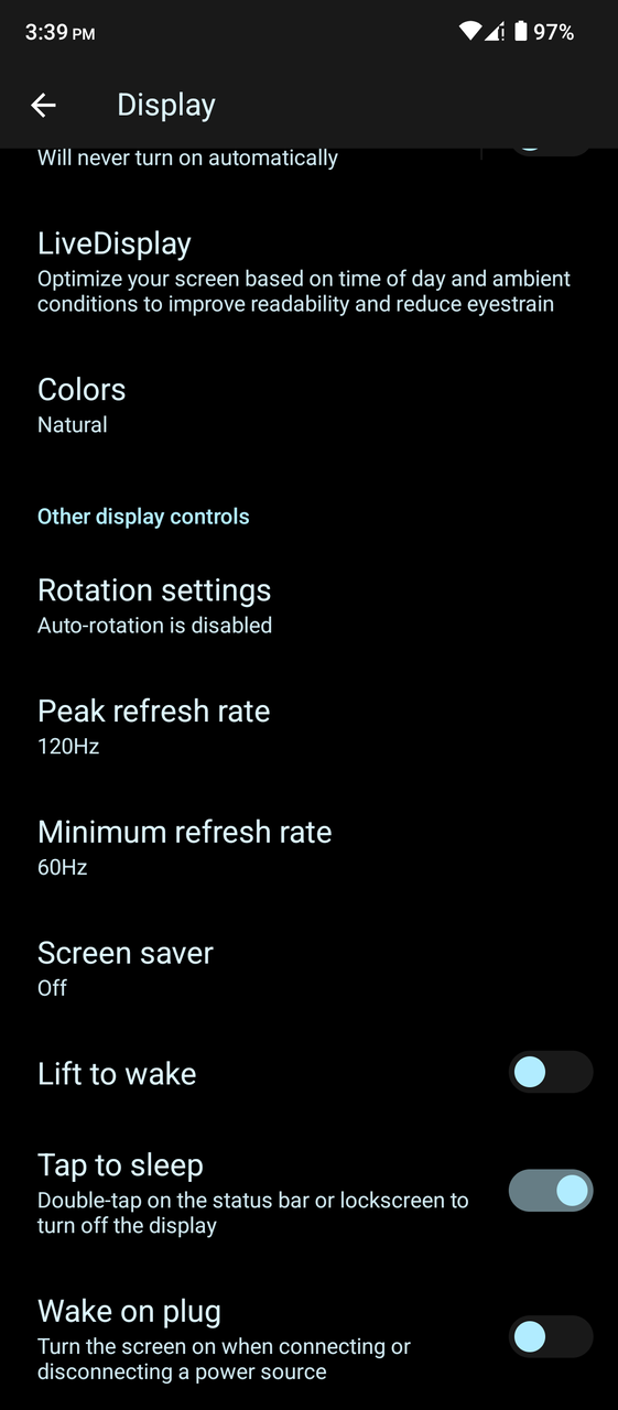 Settings 2