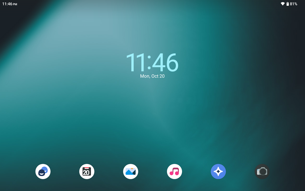 Home Screen