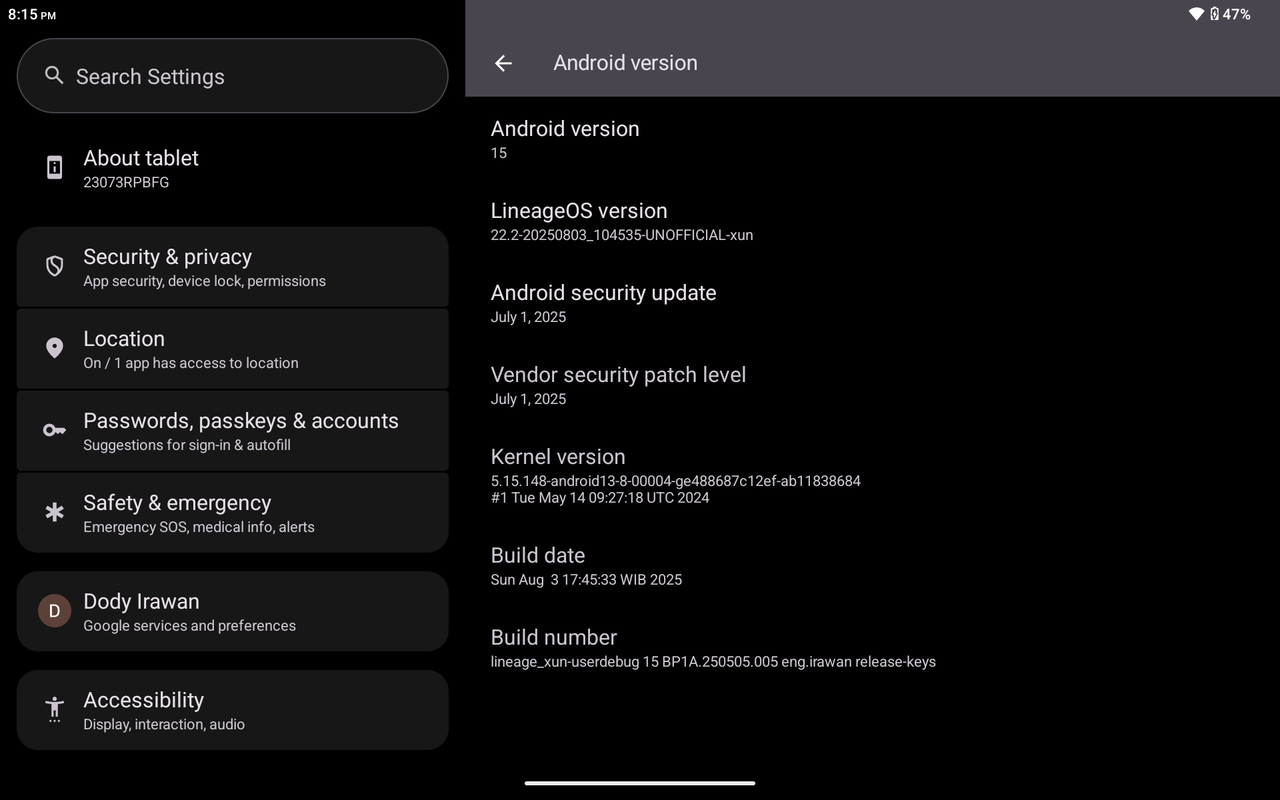 About Phone
