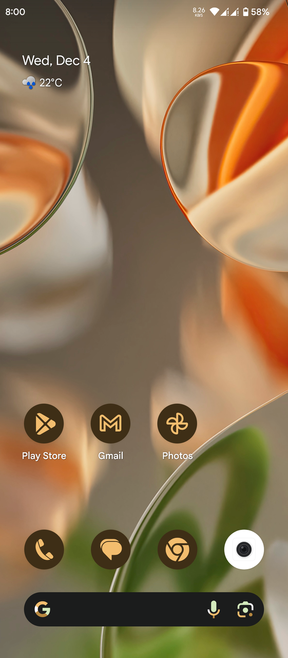 Home Screen